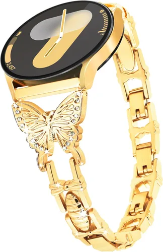 Miniatura 13 de Galaxy Watch 7, 6, 5, 4, correa de 0.78 pulgadas (0.787 in), mariposa para Samsung Galaxy Watch 4, 5, 6, 7, FE de 1.575 pulgadas, 1.732 pulgadas
