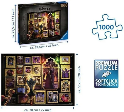 Miniatura 4 de Ravensburger - Rompecabezas de Maléfica, villanos maléficos de Disney