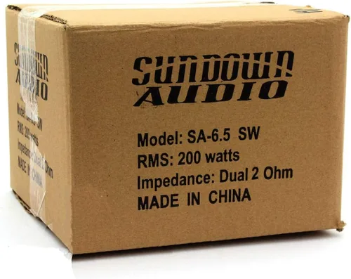 Miniatura 2 de Sundown Audio SA-6.5 SW D4 6.5" 200W Dual 4-Ohm Serie SA Subwoofer