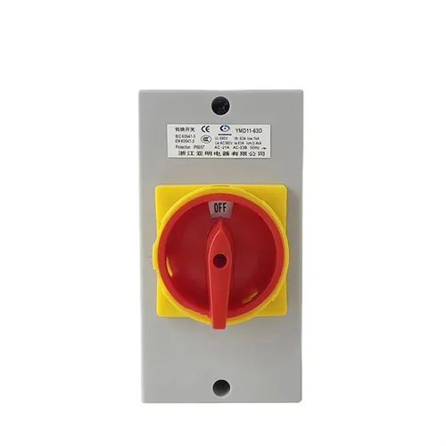 Miniatura 3 de YMD11-63D ON-Off Two Positions Isolator Disconnect Switch 63A 3P Padlock Cam Changeover with IP65 Waterproof Box Enclosure (Color : White Base 3P)