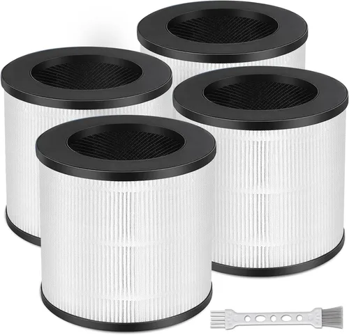 Miniatura 7 de Paquete de 2 filtros de repuesto modelo 14 para modelos MA Air Puri-Fier 14/14B/14W, 3 en 1 contiene prefiltro y carbón activado Fi-lterr