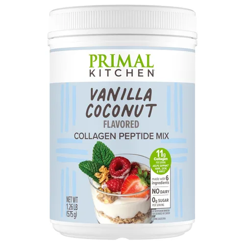 Miniatura 12 de Primal Kitchen Matcha Colágeno Keto Latte en Polvo, Péptidos de Colágeno Sin Azúcar, 9.33 Onzas