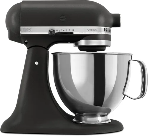 Miniatura 31 de KitchenAid Artisan Series KSM150PS, mezclador de pie con cabezal inclinable de 5 cuartos de galón con escudo de vertido KSM150PS, pistacho