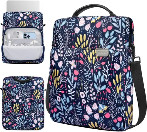 Miniatura 27 de TiMOVO - Funda para tablet de 9-11 pulgadas con correa para el hombro para iPad 11 pulgadas A16 2025, iPad 10.ª generación 10.9"/10.2", Galaxy Tab