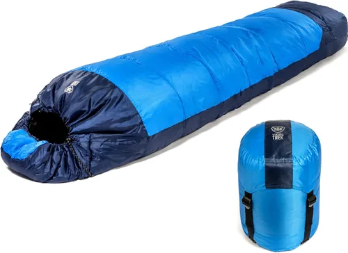 Viking Trek 350x Saco de dormir ligero para adultos, cálido y transpirable, equipo de campamento compacto para senderismo y mochilero, artículos