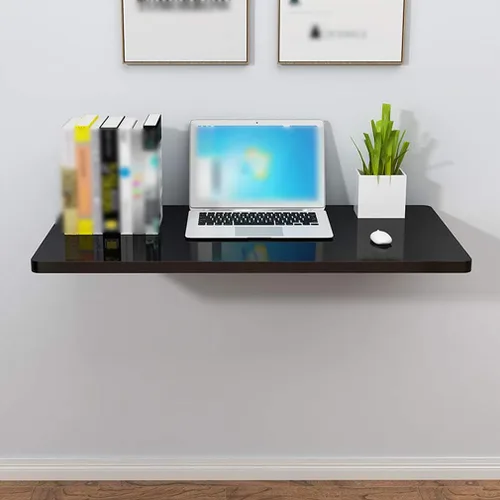 Miniatura 2 de Mesa plegable multifuncional montada en la pared de la oficina de la cocina, escritorio flotante del ordenador portátil, mesa de comedor, escritorio