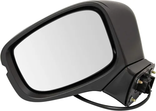 Miniatura 18 de TRQ Espejo plegable con calefacción eléctrica del lado del conductor con indicador de punto ciego pintura a juego negro liso compatible con Kia