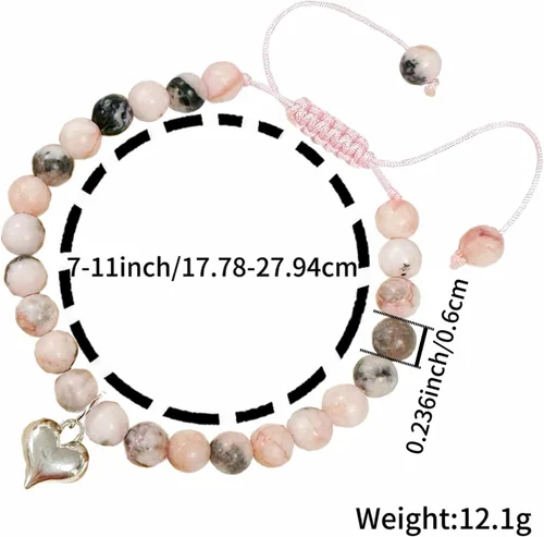 Miniatura 4 de Regalos para adolescentes, niños y hombres, pulseras de cruz de piedra natural, pulseras contra el mal de ojo, cosas de moda, inspiradoras ideas