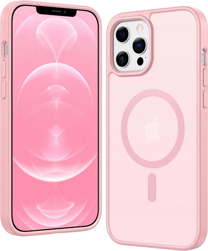Miniatura 878 de FNTCASE Funda para iPhone 13 Pro-Max: Fundas magnéticas transparentes compatibles con Magsafe Slim anti amarillamiento protección contra caídas