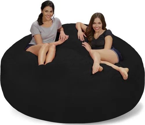 Miniatura 43 de Chill Sack Bean Bag Funda para silla, 3 pies, microgamuza - Oliva