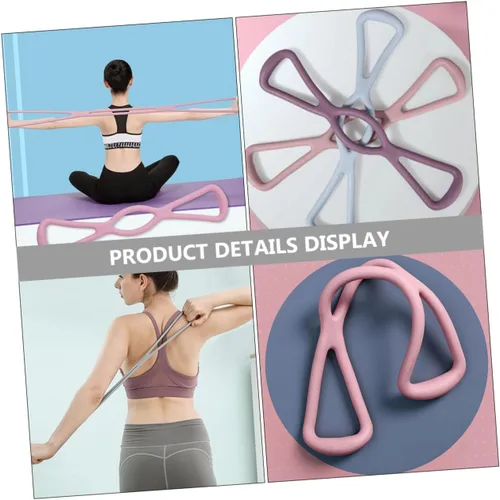 Miniatura 5 de 3 bandas elásticas de yoga de alta elasticidad, entrenamiento de resistencia para entrenamiento completo, bandas de fuerza para ejercicio en casa