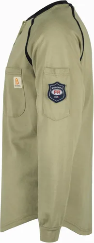 Miniatura 58 de BOCOMAL FR Shirts - Camisa ligera de 5.5 onzas de manga corta y resistente al fuego/ignífuga