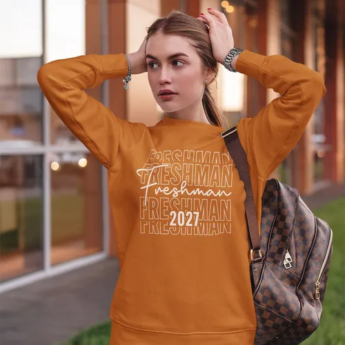 Miniatura 2 de Freshman Class of 2027 Shirts for College and High School Students - 9th Grade Back to School Wear