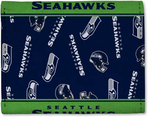 Miniatura 26 de Rico Industries Billetera triple de lona de la NFL - Gran accesorio
