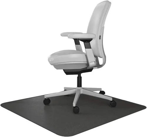 Miniatura 13 de Resilia - Tapete con borde y agarres para colocar bajo silla de escritorio en oficinas y sobre alfombras de fibra corta, fabricado en los Estados