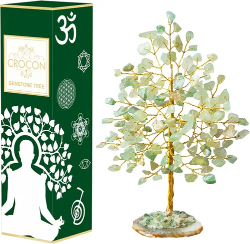 Miniatura 13 de Árbol de la vida de 7 chakras - Árbol de cristal para energía positiva - Árbol de piedras preciosas - Árbol de siete chakras Sabiduría espiritual