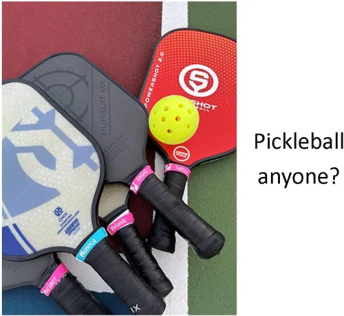 Miniatura 3 de Bandas de agarre de silicona personalizadas: pickleball, tenis, pádel, tenis de playa, paletas, raquetas, bates de béisbol, palos de hockey Rojo