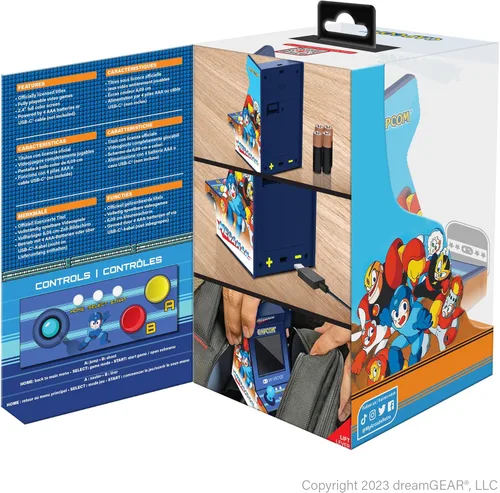 Miniatura 6 de My Arcade Mega Man Nano Player Pro: 4.8" Portable Mini Arcade with 6 Games, 2.4" Screen Color Display, Retro