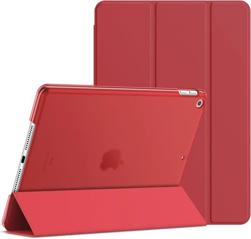 Miniatura 11 de JETech Funda para iPad de 10.2 pulgadas (modelo 2021/2020/2019, 9/8/7 generación), cubierta con activación/suspensión automática (beige)