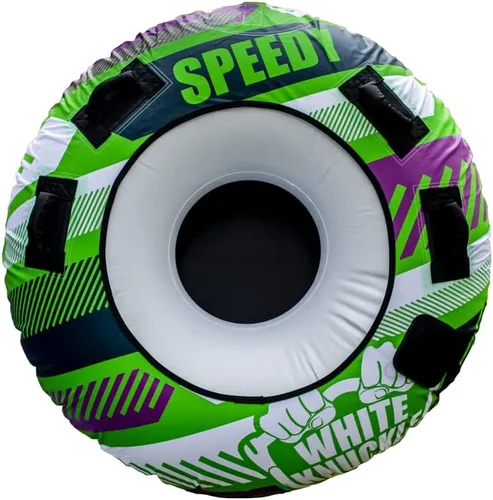 Miniatura 10 de Towable Tubes for Boating, Inflatable Boat Tubes, Pull Behind Tubes, Water Sport Towables, Lake Tubes & Boating Tubes for Water Tubing Fun by White