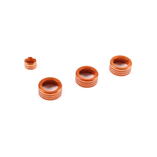 Miniatura 7 de Cubiertas de perilla de volumen de aire acondicionado de consola central para Honda Civic 2022/Honda CRV 2023, 4 piezas de aleación de aluminio A/C
