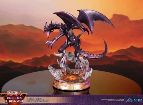 Miniatura 7 de First 4 Figures Red Eyes B. Dragon Purple Edition Estatua