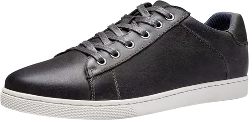 Jousen Zapatillas de cuero para hombre, zapatos de vestir de moda, zapatos casuales de negocios para hombres