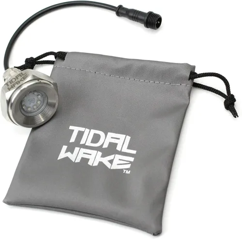 Miniatura 3 de Tidal Wake IP68 Luz LED de Drenaje Subacuático de 1,27 cm para Barco, ¡Iluminación Submarina Brillante en Minutos! ¡Sin Taladrar Agujeros! Verde