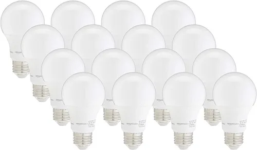 Miniatura 15 de Amazon Basics Bombillas LED A19, equivalente a 100 vatios, eficiencia energética, 15 W, base estándar E26, blanco suave 2700 K, regulable, vida útil
