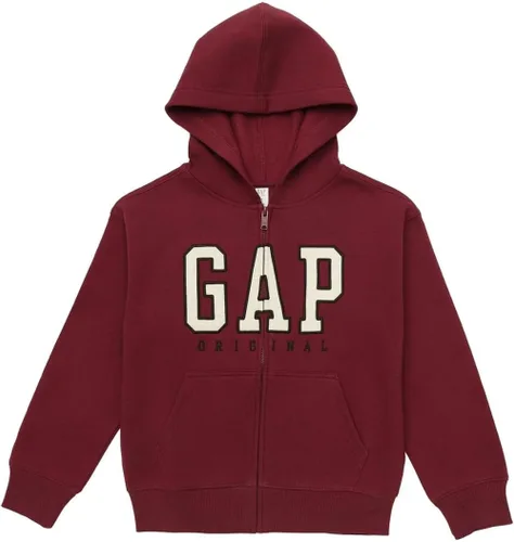 Miniatura 18 de GAP Sudadera con capucha y cremallera completa con logotipo para niños