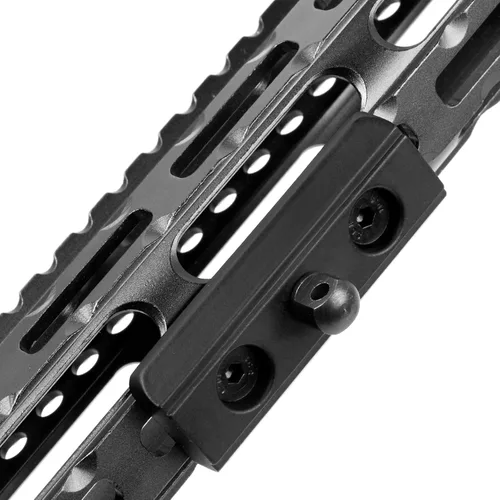 Miniatura 7 de Paquete de 2 adaptadores de bípode para M-Rail Harris tipo Bipod Mount Sling Stud