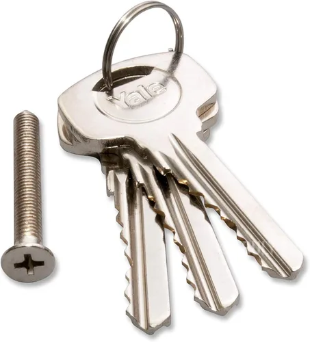 Miniatura 4 de Yale B-ED4045-SNP - Cerradura cilíndrica europea - 40/45 (3.740 in) / 40:10:45 - Acabado de níquel - Seguridad estándar
