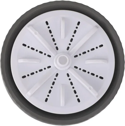 Miniatura 3 de Keenso Mini lavadora turbo portátil, multifuncional, alimentado por USB, para lavar ropa pequeña, frutas, baño, fregadero (gris)