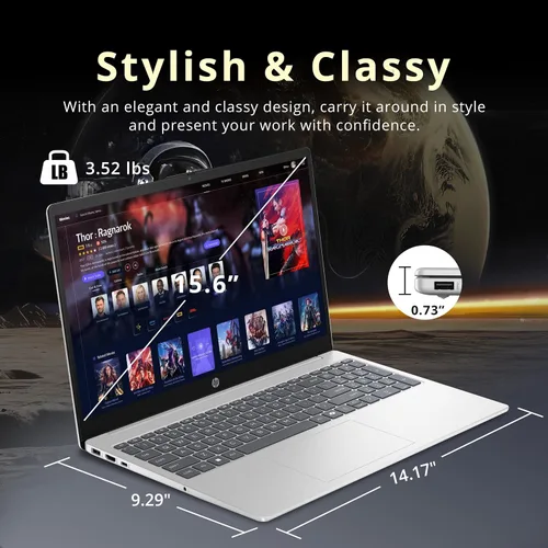 Miniatura 8 de HP Portátil con pantalla táctil FHD de 15.6", Intel i5-1334U, 16 GB de RAM, almacenamiento de 1.5 TB (512 GB SSD+1 TB Docking Station Set), gráficos