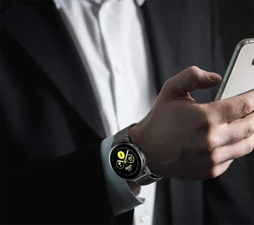 Miniatura 6 de Bandas magnéticas compatibles con Samsung Galaxy Watch 7 6 5 4 Banda 40mm 44mm/Watch 6 4 Classic 43mm 47mm 46mm 42mm/Watch 5 Pro 45mm/Active 2