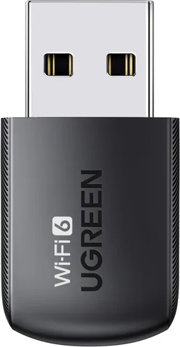 Miniatura 8 de UGREEN Adaptador WiFi para PC de Escritorio, Adaptador USB WiFi 6 AX900 con Banda Dual 5GHz/2.4GHz, Controlador Incorporado para Windows 10/11
