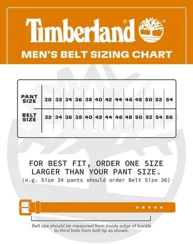 Miniatura 5 de Timberland Cinturón de cuero casual para hombre