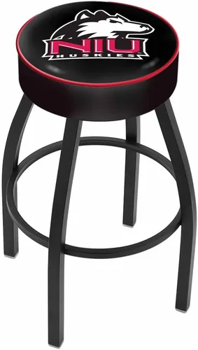 Miniatura 18 de The Holland Bar Stool Company L8B1-4 Georgia Tech - Taburete giratorio con base antiarrugas, color negro