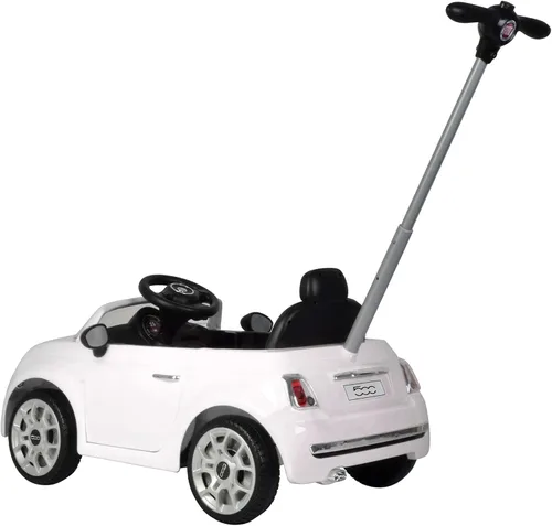 Miniatura 7 de Best Ride On Cars Fiat 500 - Coche de empuje, color rosa
