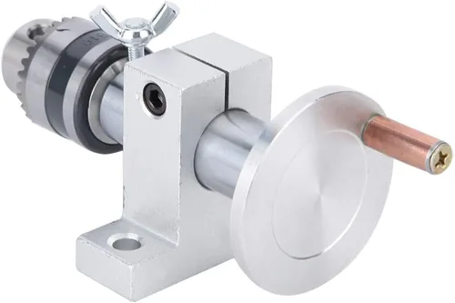 Miniatura 7 de Centro giratorio vivo de carpintería de bricolaje con llave para mini máquina de torno