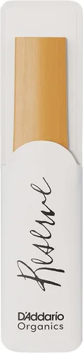 Miniatura 4 de D'Addario Organic Reserve - Cañas de saxofón tenor – Cañas de saxofón – Selladas individualmente – 3.0+ Fuerza, paquete de 5