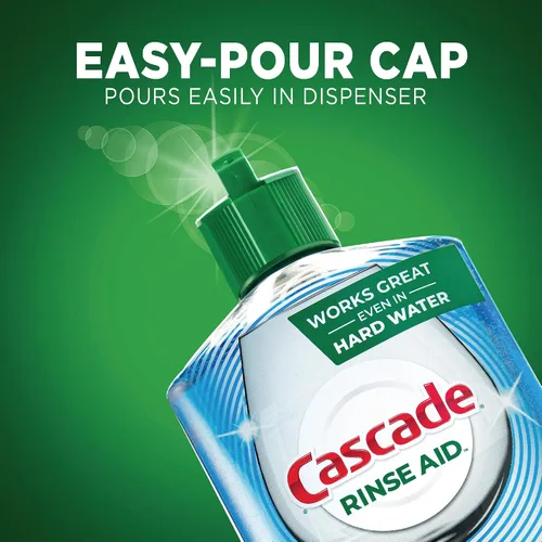 Miniatura 4 de Cascade Platinum Rinse Aid 16 oz (155 cargas)