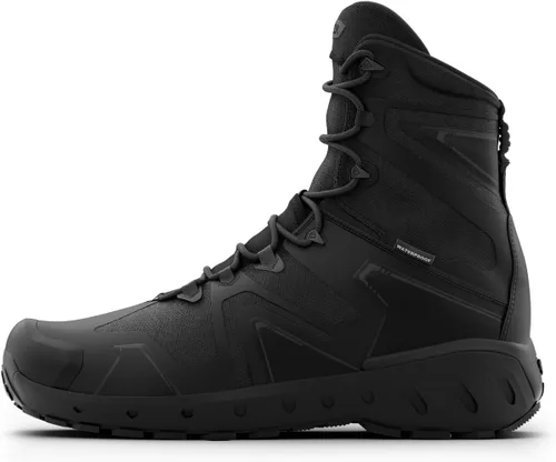 First Tactical Botas AERO-TAC H2O con cremallera lateral para hombre de 8"