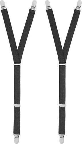 Miniatura 4 de Correas de liga elásticas ajustables para camisa de hombre