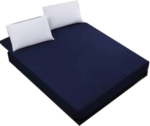 Miniatura 9 de Protector de colchón impermeable para cama transpirable con bolsillo profundo de hasta 12.0 in (negro, doble)