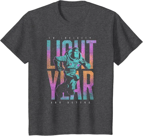 Miniatura 26 de Disney Pixar Lightyear Buzz Lightyear To Infinity And Beyond Camiseta, Negro