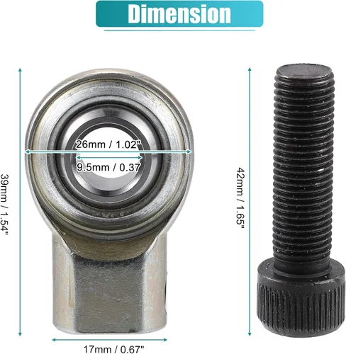 Miniatura 6 de X AUTOHAUX Kit de repuesto de varilla de embrague para Ford F150 F250 F350 F450 F550 1987-1998 1999-2010 Bronco Kit de reparación de bujes