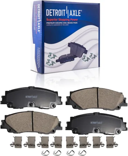 Miniatura 17 de Detroit Axle - Kit de frenos TRASEROS para Dodge Ram 1500 1994-1999 Tambores de freno Zapatas de frenos semimetálicas 1995 1996 1997 1998 Repuesto