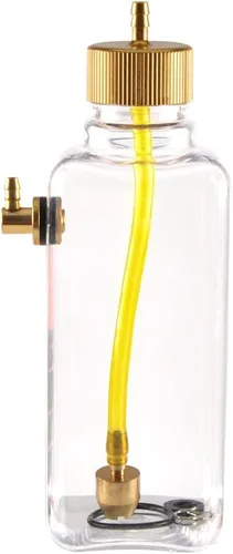 Miniatura 6 de ZYHOBBY Plástico transparente de la botella 260ML del tanque de combustible del gas RC para el avión de RC