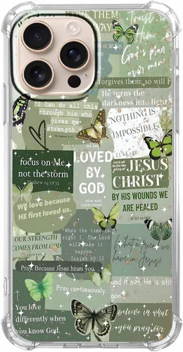 Miniatura 42 de Funda para Celular con Versículos de la Biblia, Colocación de Citas Cristianas de Jesús, Diseño Collage, Funda Protectora Suave de TPU de Moda